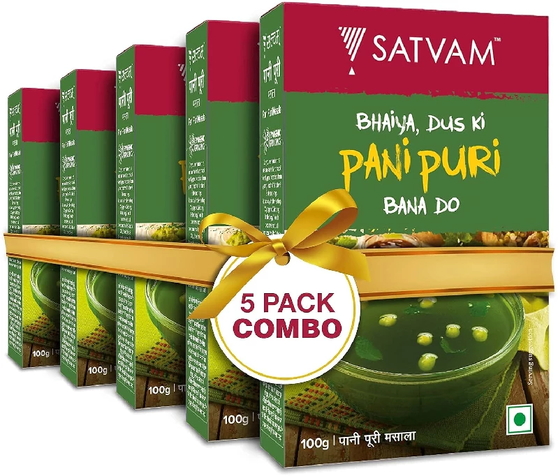 Satvam Panipuri Masala, 500 g-1.webp
